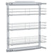 Coș sârmă bucătărie retractabil 3 raft argintiu 47x15,5x55,5 cm - WALTI WALTI
