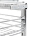 Coș sârmă bucătărie retractabil 3 niveluri argintiu 47x35x56 cm - WALTI WALTI