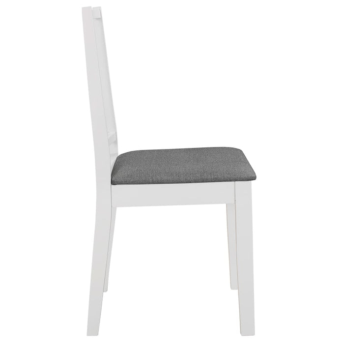 Set mobilier de bucătărie, 5 piese, alb, MDF - WALTI WALTI