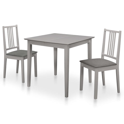 Set mobilier de bucătărie, 3 piese, gri, MDF - WALTI WALTI