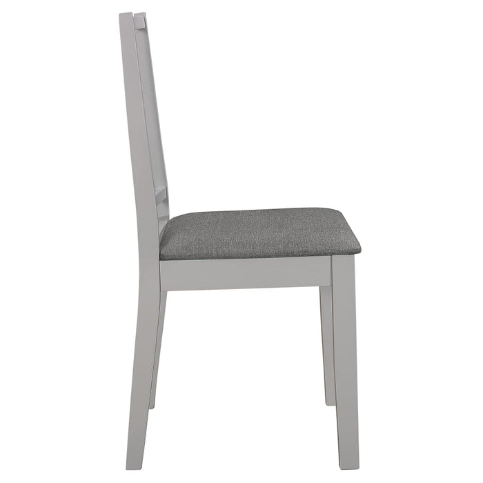 Set mobilier de bucătărie, 3 piese, gri, MDF - WALTI WALTI