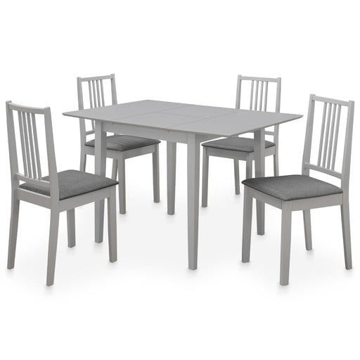 Set mobilier de bucătărie, 5 piese, gri, MDF - WALTI WALTI