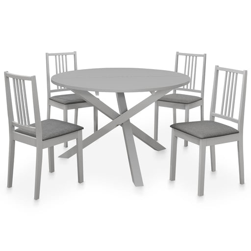 Set mobilier de bucătărie, 5 piese, gri, MDF - WALTI WALTI