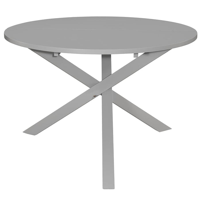 Set mobilier de bucătărie, 5 piese, gri, MDF - WALTI WALTI