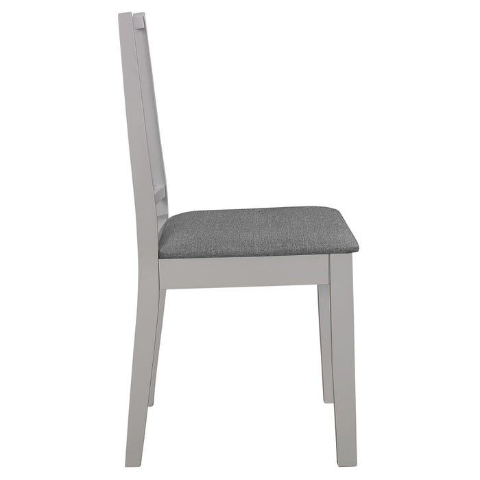 Set mobilier de bucătărie, 5 piese, gri, MDF - WALTI WALTI