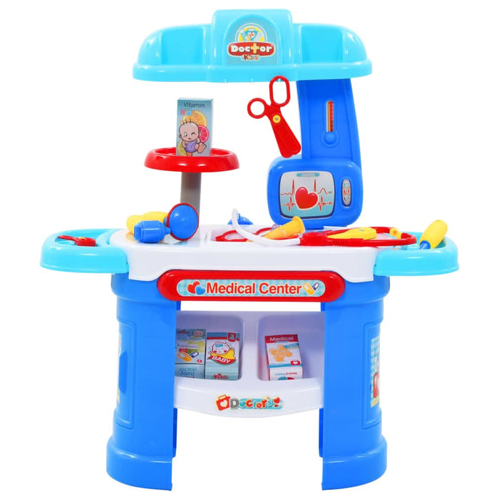 Set de joacă doctor, pentru copii, 15 piese, 38x30x67,5 cm - WALTI WALTI