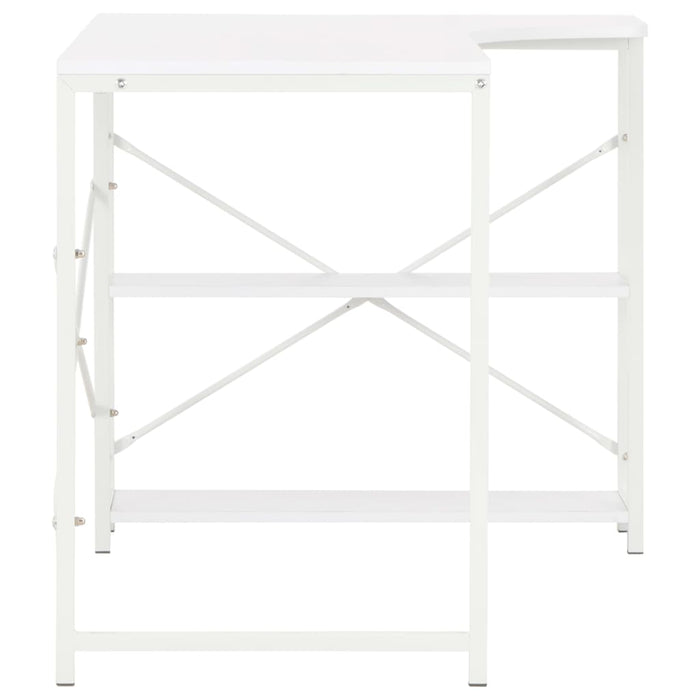 Birou de calculator, alb, 120 x 72 x 70 cm - WALTI WALTI