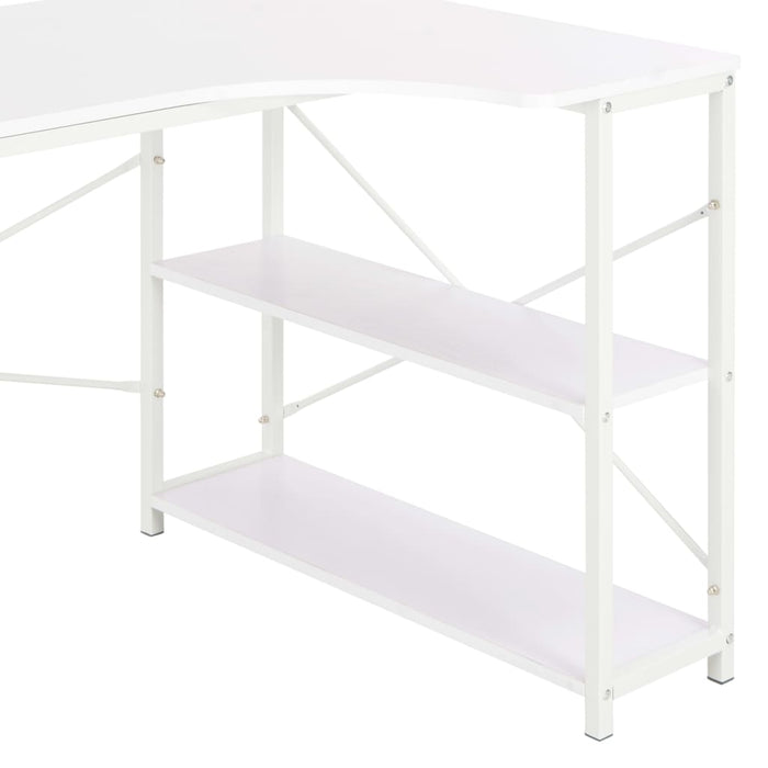 Birou de calculator, alb, 120 x 72 x 70 cm - WALTI WALTI