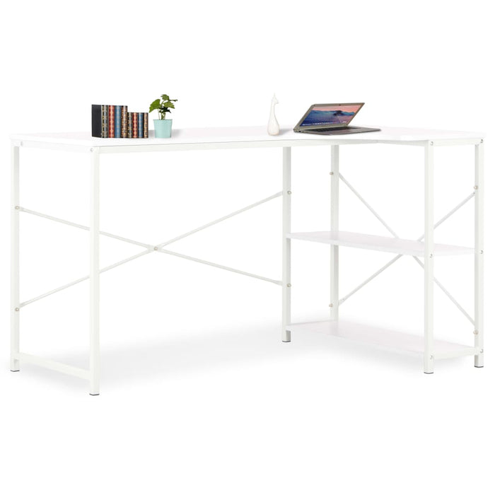 Birou de calculator, alb, 120 x 72 x 70 cm - WALTI WALTI
