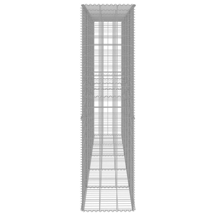 Perete gabion cu capace, 300 x 50 x 200 cm, oțel galvanizat - WALTI WALTI