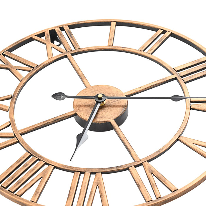 Ceas de perete, auriu, 40 cm, metal - WALTI WALTI