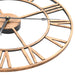 Ceas de perete, auriu, 40 cm, metal - WALTI WALTI