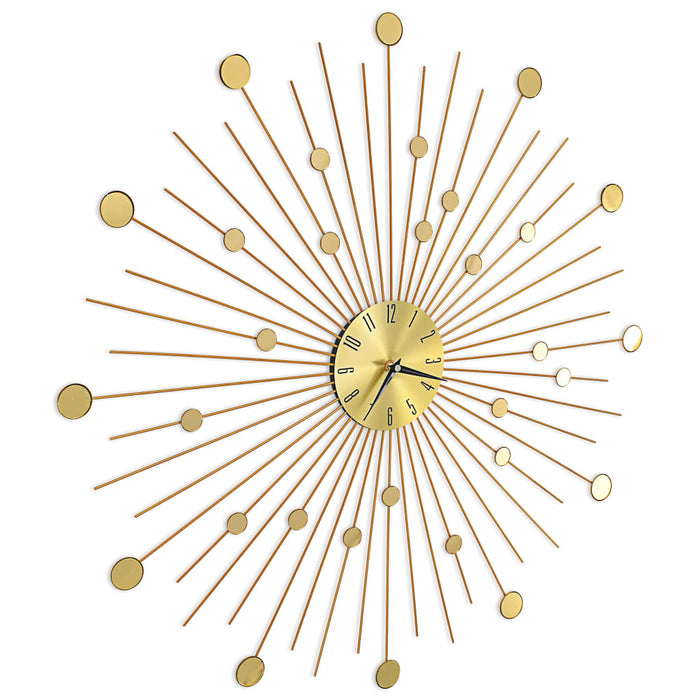 Ceas de perete, auriu, 70 cm, metal - WALTI WALTI