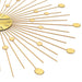 Ceas de perete, auriu, 70 cm, metal - WALTI WALTI
