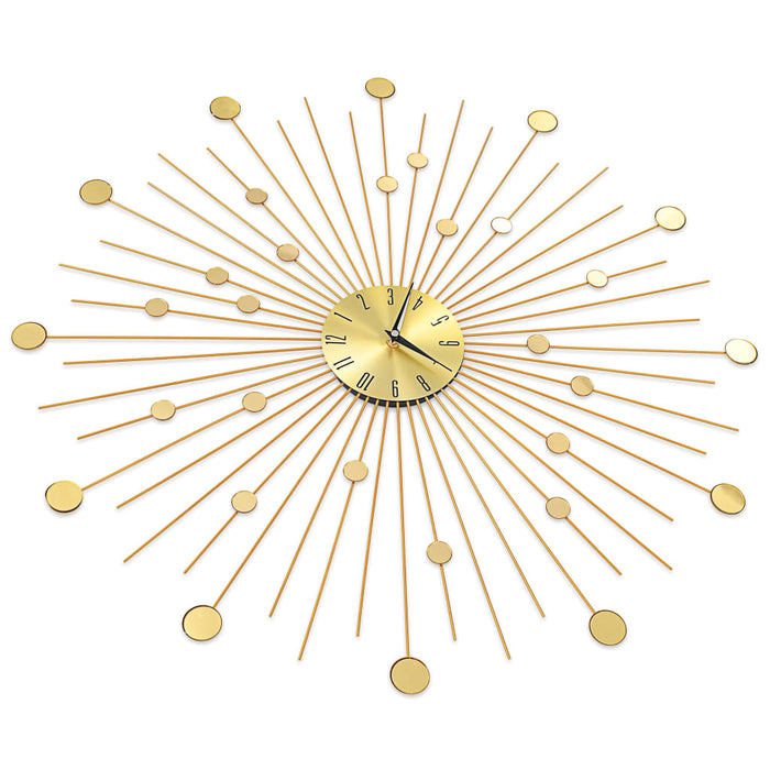 Ceas de perete, auriu, 70 cm, metal - WALTI WALTI