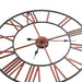 Ceas de perete, roșu, 58 cm, metal - WALTI WALTI