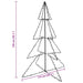 Brad de Crăciun conic 240 LED-uri interior & exterior 115x150cm - WALTI WALTI