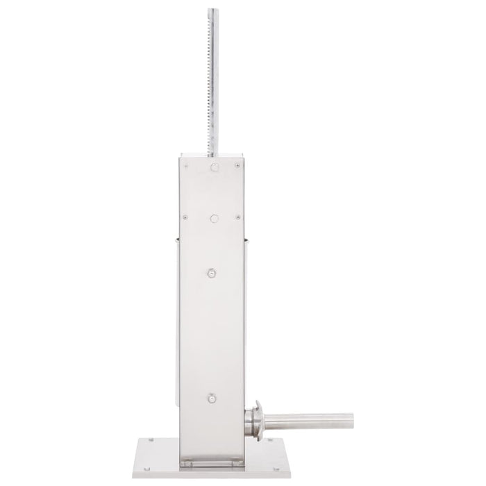 Aparat de umplut cârnați manual, argintiu, 5 L, oțel inoxidabil - WALTI WALTI