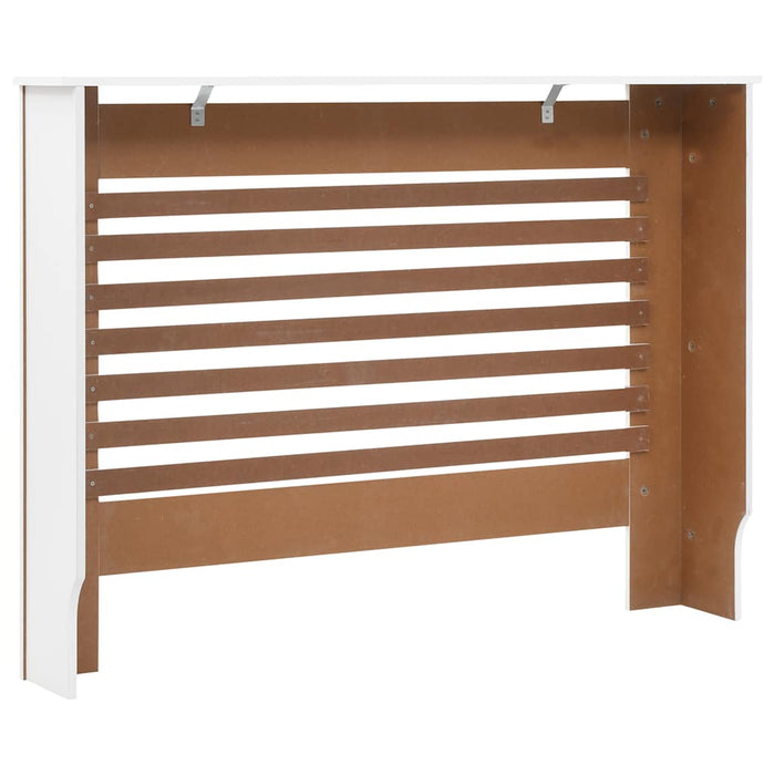 Mască pentru calorifer, alb, 112x19x81,5 cm, MDF - WALTI WALTI