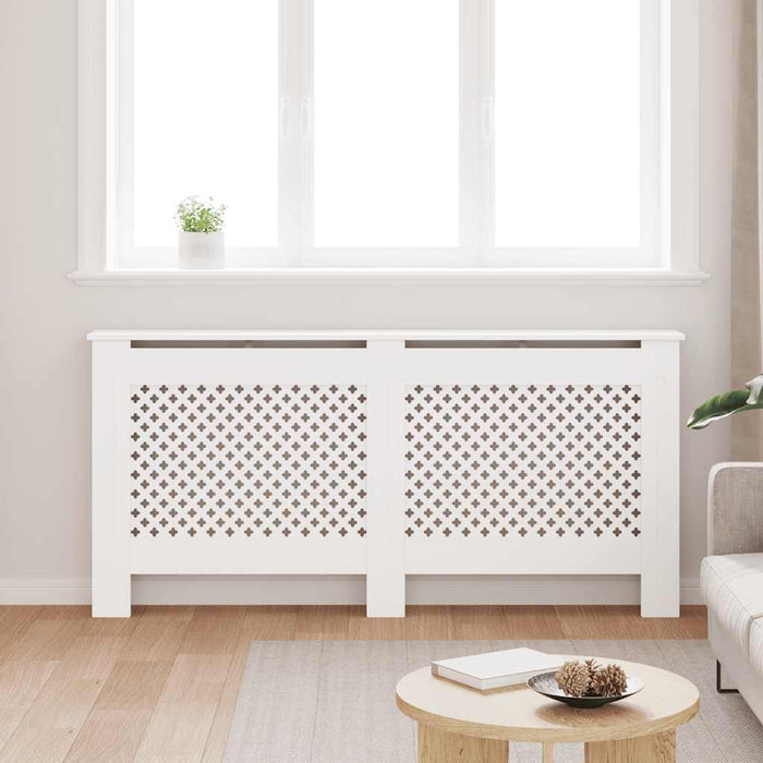 Mască pentru calorifer, alb, 172x19x81,5 cm, MDF - WALTI WALTI