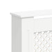 Mască pentru calorifer, alb, 172x19x81,5 cm, MDF - WALTI WALTI