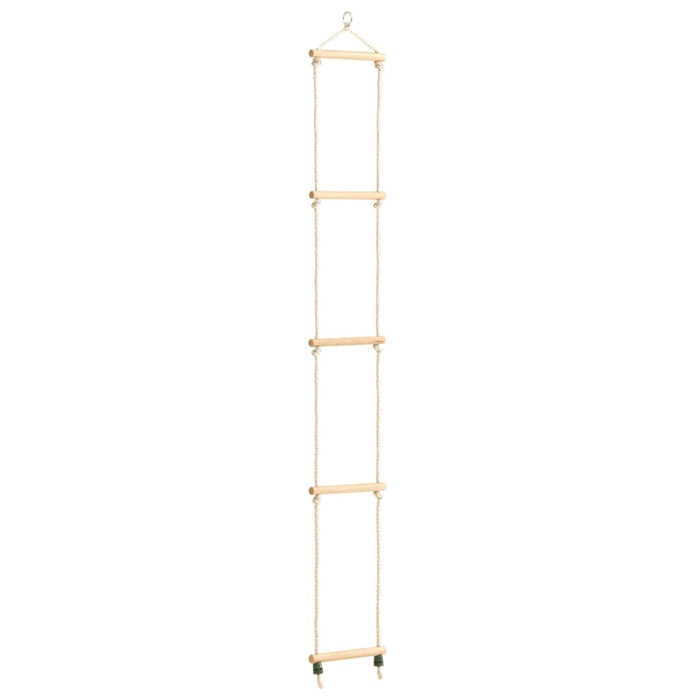 Scară din frânghie pentru copii, 30x168 cm, lemn masiv și PE WALTI