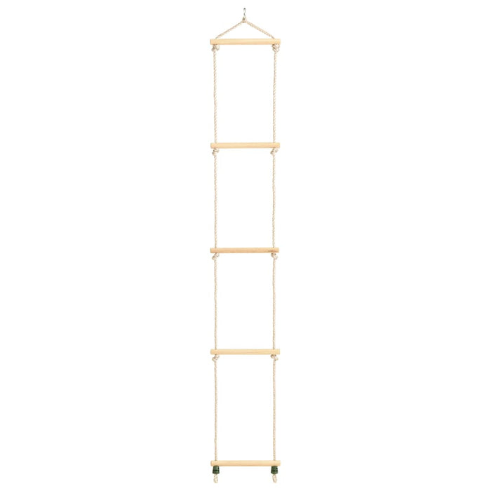Scară din frânghie pentru copii, 30x168 cm, lemn masiv și PE WALTI