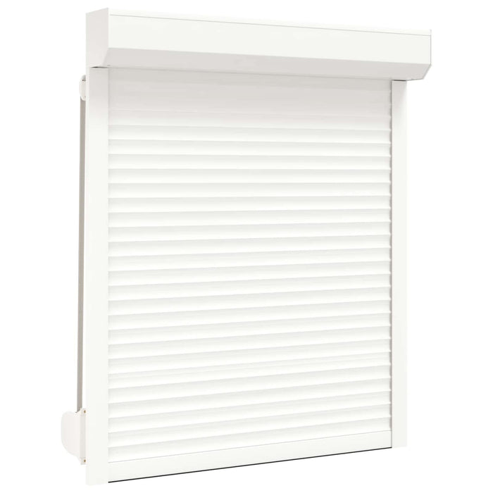 Obturator rulant Manual Alb 100 x 130 cm Aluminiu și Poliuretan - WALTI WALTI