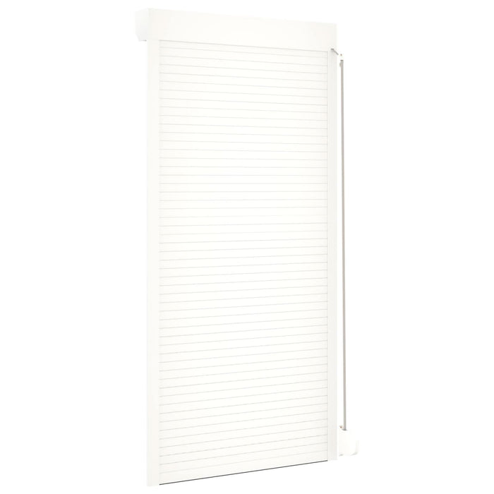 Obturator rulant Manual Alb 100 x 210 cm Aluminiu și Poliuretan - WALTI WALTI