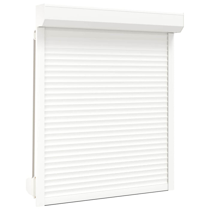 Obturator rulant Manual Alb 110 x 130 cm Aluminiu și Poliuretan WALTI