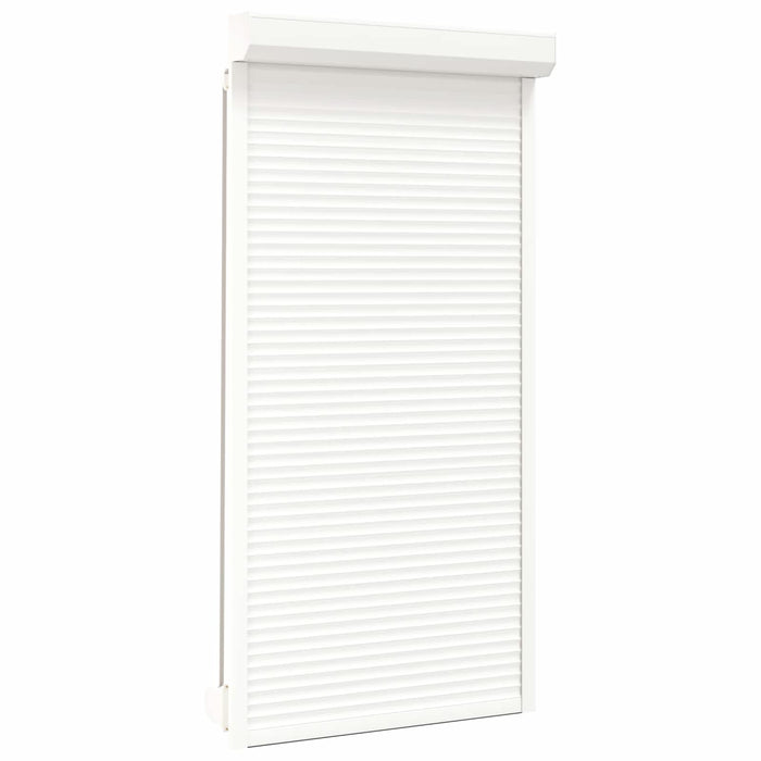 Obturator rulant Manual Alb 110 x 220 cm Aluminiu și Poliuretan - WALTI WALTI