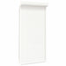 Obturator rulant Manual Alb 110 x 220 cm Aluminiu și Poliuretan - WALTI WALTI