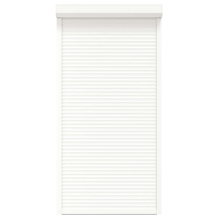 Obturator rulant Manual Alb 110 x 220 cm Aluminiu și Poliuretan - WALTI WALTI