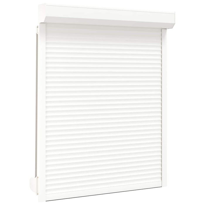 Obturator rulant Manual Alb 120 x 150 cm Aluminiu și Poliuretan WALTI