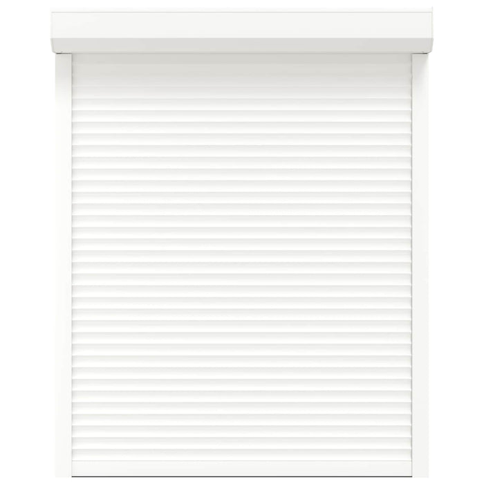 Obturator rulant Manual Alb 120 x 150 cm Aluminiu și Poliuretan WALTI