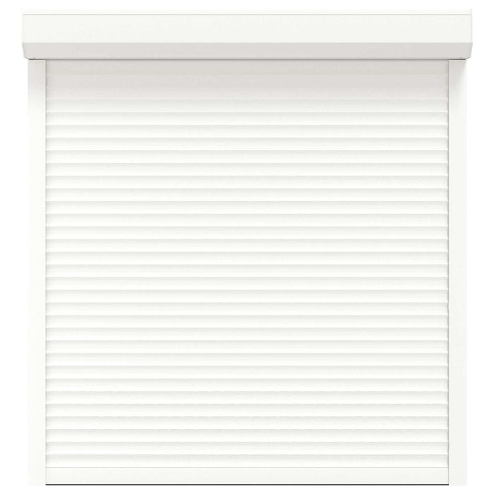 Obturator rulant Manual Alb 130 x 140 cm Aluminiu și Poliuretan WALTI