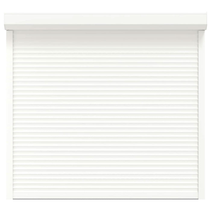 Obturator rulant Manual Alb 160 x 150 cm Aluminiu și Poliuretan - WALTI WALTI