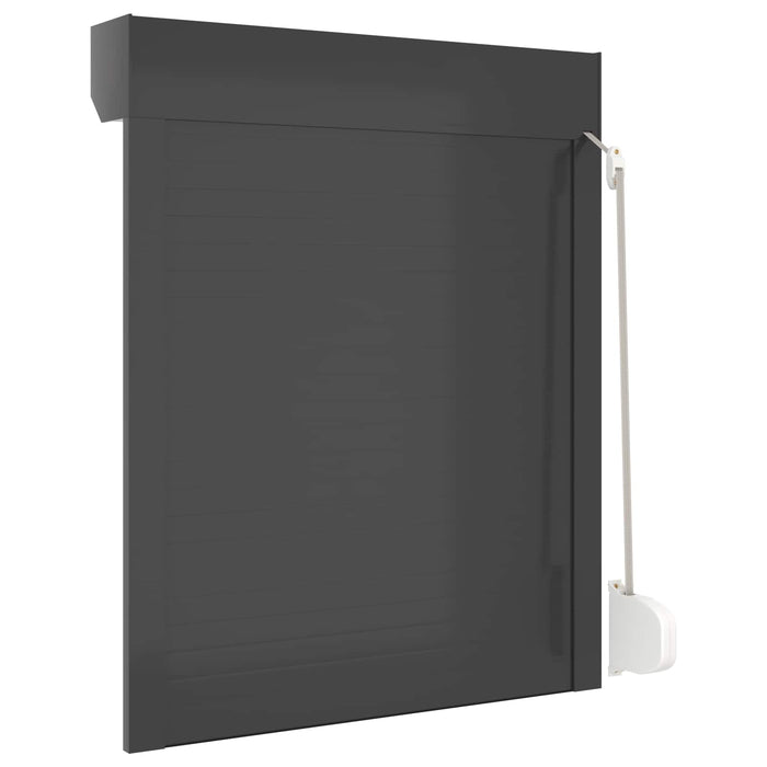 Obturator rulant Antracit 70 x 100 cm Aluminiu și Poliuretan WALTI