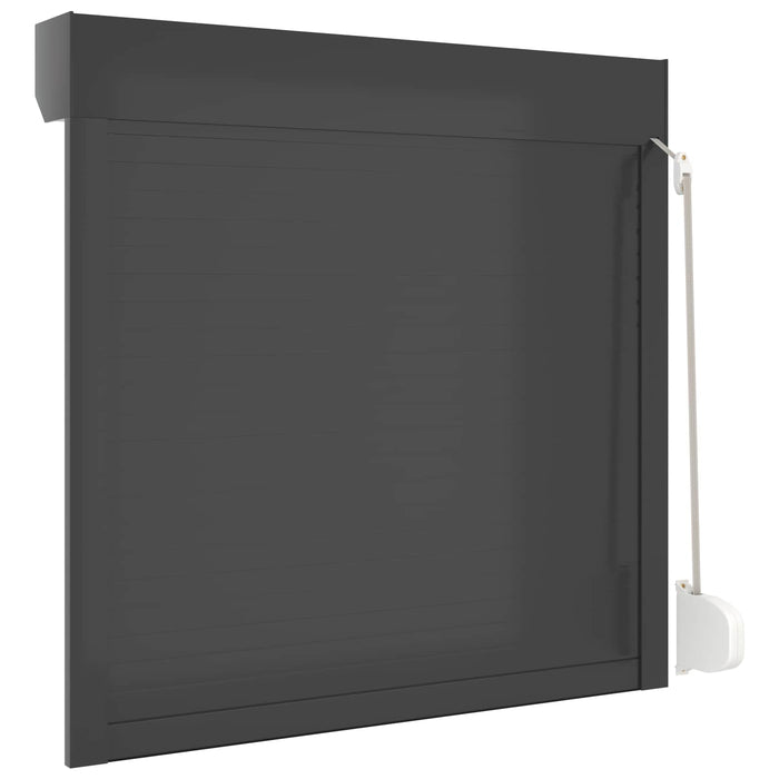 Obturator rulant Antracit 100 x 100 cm Aluminiu și Poliuretan WALTI