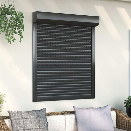 Obturator rulant Antracit 100 x 130 cm Aluminiu și Poliuretan - WALTI WALTI