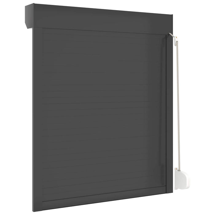 Obturator rulant Antracit 100 x 130 cm Aluminiu și Poliuretan WALTI