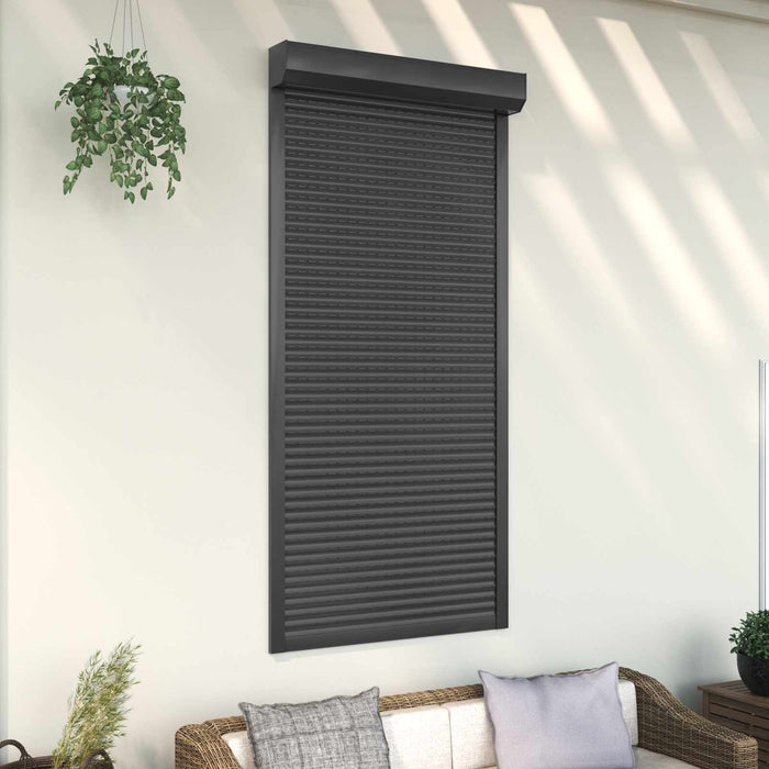 Obturator rulant Antracit 100 x 210 cm Aluminiu și Poliuretan WALTI