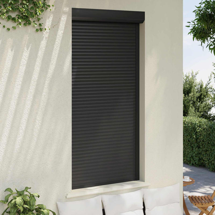 Obturator rulant Antracit 100 x 210 cm Aluminiu și Poliuretan WALTI