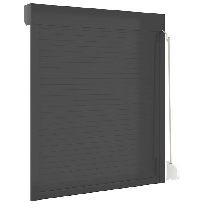 Obturator rulant Antracit 110 x 130 cm Aluminiu și Poliuretan - WALTI WALTI