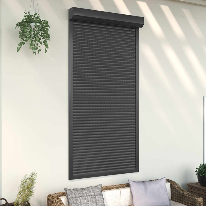 Obturator rulant Antracit 110 x 220 cm Aluminiu și Poliuretan WALTI
