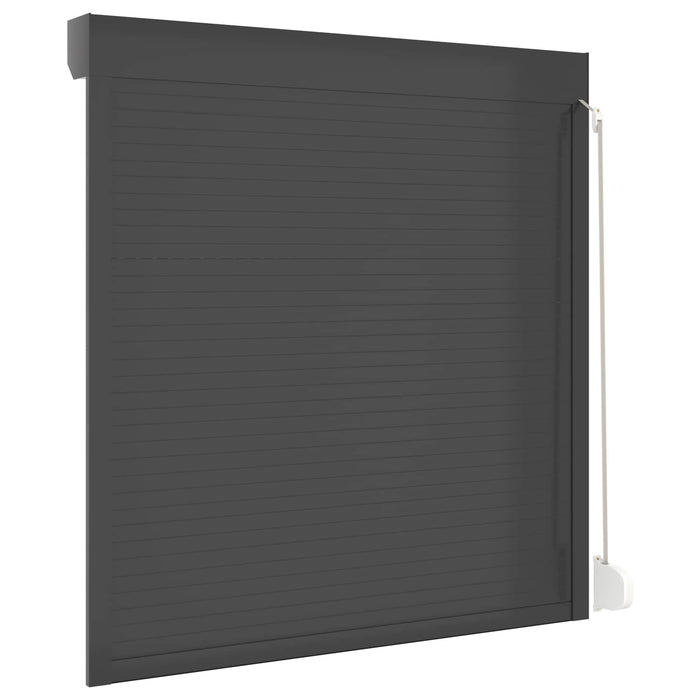Obturator rulant Antracit 140 x 150 cm Aluminiu și Poliuretan - WALTI WALTI