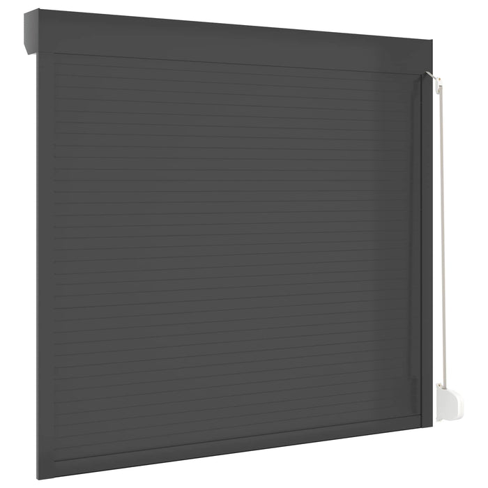 Obturator rulant Antracit 160 x 150 cm Aluminiu și Poliuretan WALTI