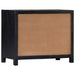 Dulap lateral sculptat manual, gri, 75x35x60 cm, lemn de mango - WALTI WALTI