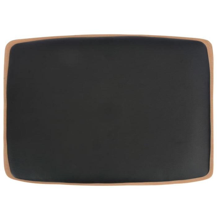 Set mobilier de bar, 3 piese, negru, oțel - WALTI WALTI