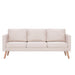 Set de canapele, 2 piese, crem, material textil - WALTI WALTI